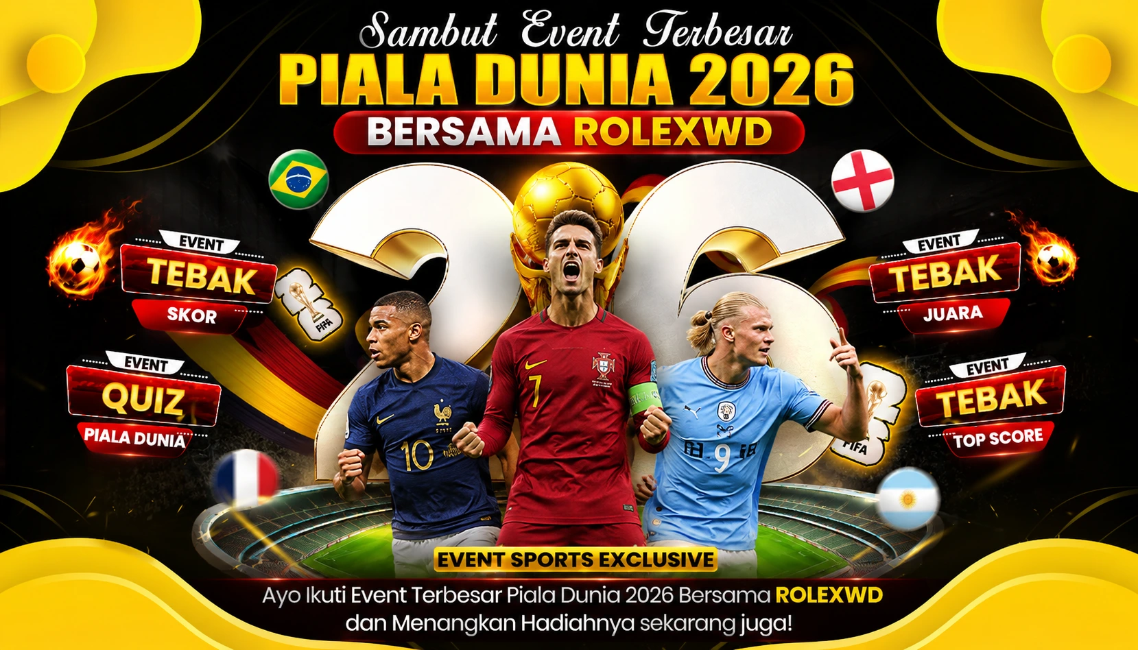 PIALA DUNIA 2026 - ROLEXWD